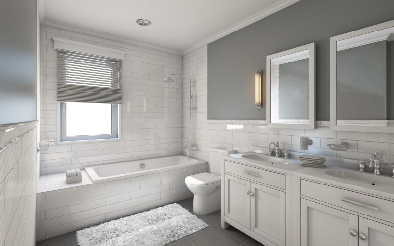 Wide Pictures of Bathroom Spaces